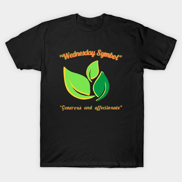Wednesday's symbol and its positive meaning. T-Shirt by Virtual Designs18